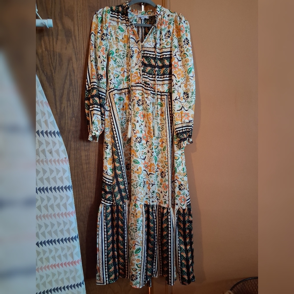 Floral Bohemian Maxi Dress